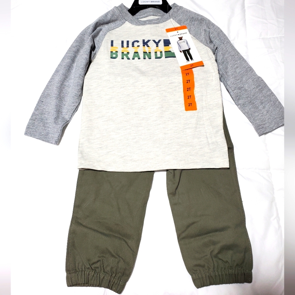 Lucky Brand Boys 2 piece, Various Sizes